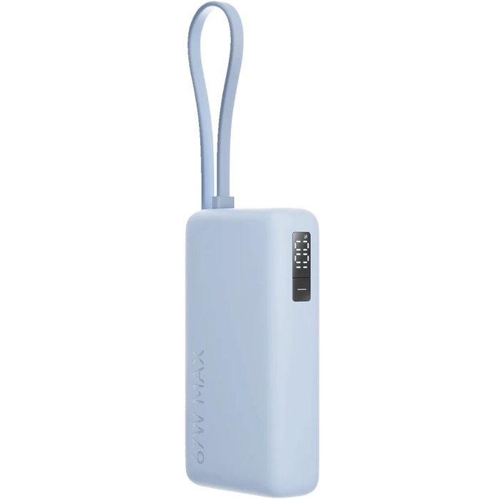 Xiaomi Power Bank 10000 con cable integrado 67W Azul Hielo